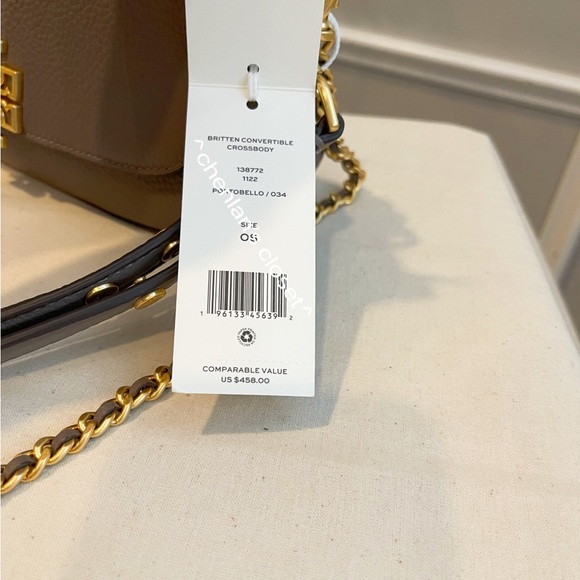 🔥NeW! Tory Burch Britten Convertible Crossbody - Picture 16 of 17